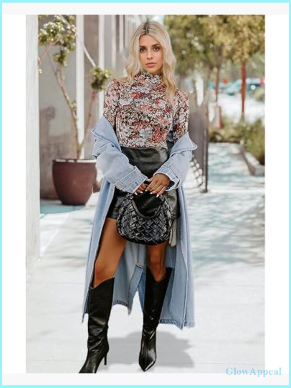 Long Sleeve Mesh Top Mock Neck Sheer Blouse See Through - Picture 3 of 7